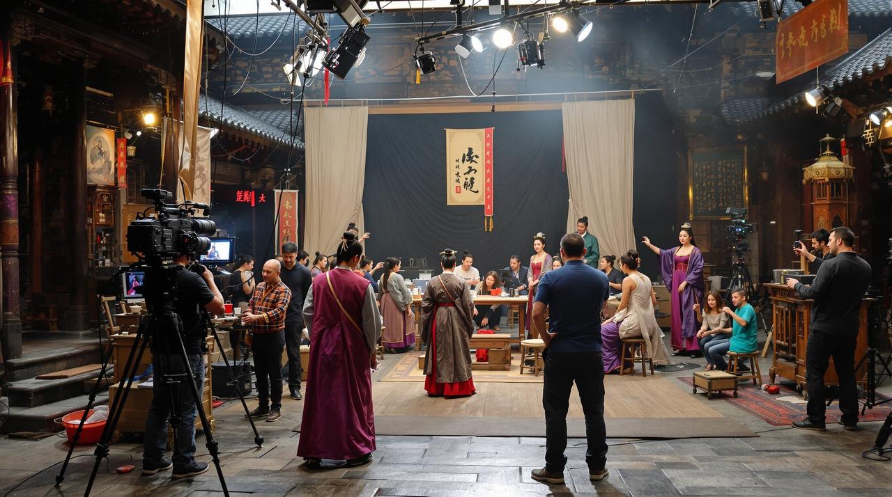 《长安风云》开机仪式盛大举行,汇聚一线演员阵容